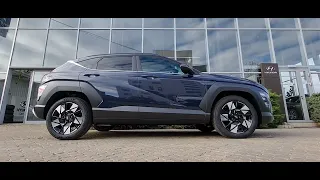 #100 Hyundai Kona 2024 Hybrid echip. Luxury culoarea Denim Blue - Showroom Virtual Hyundai Carbenta