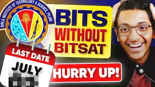 BITS Pilani CS Degree FOR EVERYONE?! 😱| Admission in BITS without BITSAT | Ishan Sharma