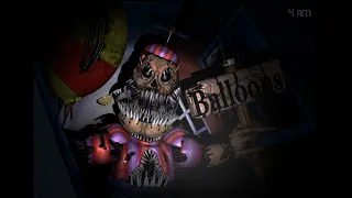 Я добавил Corrupted Balloon Boy в FNaF 4 и стало страшно... (FNaF 4 Мод)