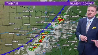 DFW Weather | Rain, thunderstorms hitting North Texas Thursday evening in 14 day forecast