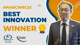 #PIARCWRC23 Best innovation Winner – Yamazaki Mitsuru