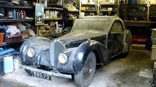 1937 Bugatti Atalante 57S discovered in lock up