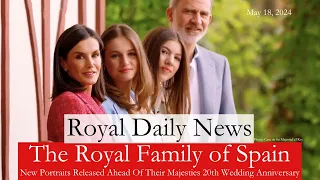 The Royal Family Spain: Stunning New Official Portraits Released By The Palace And More #RoyalNews