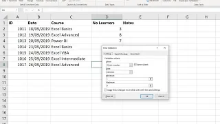 Quick Excel Tip: Edit Data Validation Rule for All Same Cells