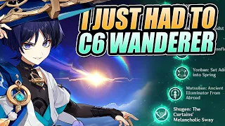 C6 Wanderer is WAY CRAZIER Than I Expected! (3.3 Genshin)