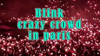 Blink crazy crowd in Paris - Blackpink Born Pink World Tour concert in Paris