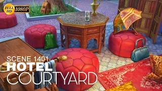 June's Journey Scene 1401 Vol 6 Ch 36 Hotel Courtyard *Full Mastered Scene* HD 1080p