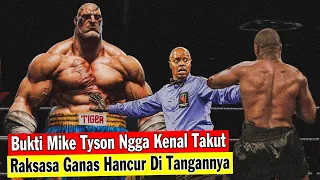 CUMA MIKE TYSON YANG BISA!! Badan Pendek Kekar Tapi Hancurkan Lawan Raksasa