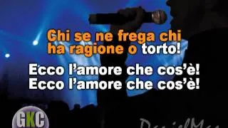Cesare Cremonini - Ecco l'amore che cos'e' (karaoke con cori).mp4