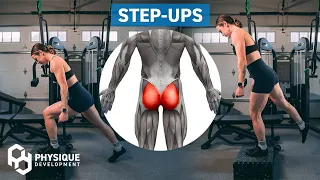 Step-Ups for Glutes (w/ Common Mistakes) | Form Tutorial