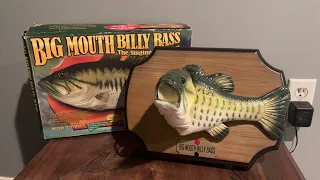 Gemmy 1999 Big Mouth Billy Bass The Singing Sensation Fish