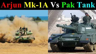 Indian New Arjun Mk-1A Tank Vs Pakistani Tank