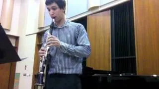 Ginastera Variationes Concertantes Clarinet Excerpt