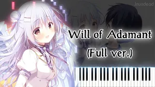 [Jewelry Hearts Academia OP 2] Will of Adamant/Sayaka Sasaki (Full ver.) Piano Arrangement