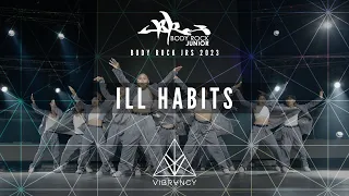 [3rd Place] Ill Habits | Body Rock Jrs 2023 [@VIBRVNCY Front Row 4K]