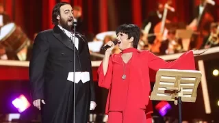 Lucía Jiménez y Edu Soto imitan a Liza Minnelli y Pavarotti - Tu Cara Me Suena