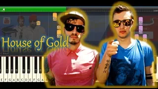 ✔Twenty One Pilots – House of Gold [Piano cover- Piano Tutorial ♬♫♪♩ Video]