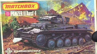 Classic Matchbox: Panzer II 1/76 Tank PK-81 Kit review