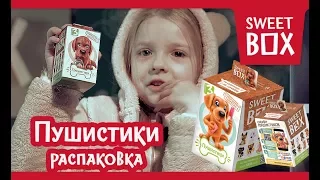 СВИТ БОКС Пушистики. 🐶Распаковка новых игрушек 🐰. Sweet Box коллекция