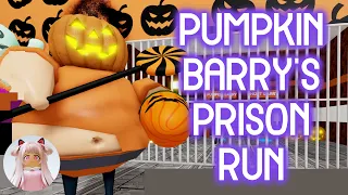 [🎃UPDATE!] HALLOWEEN BARRY'S PRISON RUN! - Roblox Obby Gameplay Walkthrough No Death [4K]