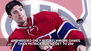 Price passes Dryden for 3rd-most wins in Canadiens history