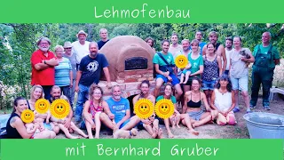 Lehmofenbau mit Bernhard Gruber (Permakultur Praxisbeispiel)