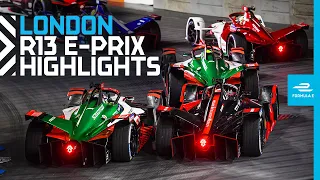 Race Highlights | 2021 Heineken® London E-Prix | Round 13