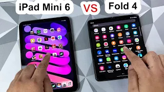 iPad Mini 6 vs Galaxy Fold 4 - SPEED TEST