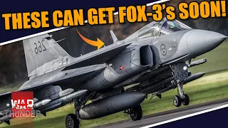 War Thunder - AIRCRAFT in game RIGHT NOW that can already have FOX-3 MISSILES! (REVISITED)