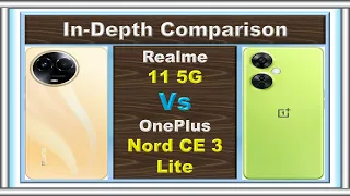 Realme 11 5G vs OnePlus Nord CE 3 Lite: Battle of the Mid-Range Titans!