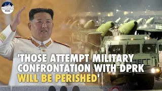 N.Korea's Kim Jong Un vows to speed up developing nuclear arsenal as parade shows its largest ICBMs