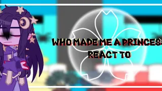 .•Who made me a princess [wmmap] react to + (???)•[4 / 4] [Lucas angst]