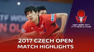 2017 Czech Open Highlights: Tomokazu Harimoto vs Maharu Yoshimura (R16)