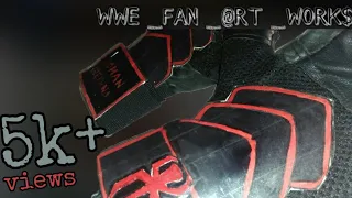HOW TO MAKE ROMAN REIGNS GLOVES! TUTORIAL! D. I. Y