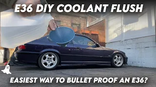 E36 DIY Coolant Flush + Change (Every Owner Needs to Do This)