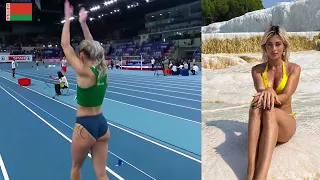 Nastassia Mironchyk-Ivanova - Belarusian long jump athlete