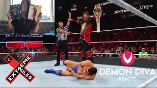 Shinsuke Nakamura Wins Intercontinental Title At Extreme Rules | Demon Diva Reacts