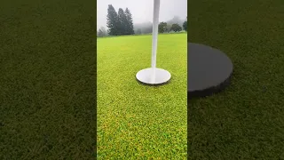 How a golf hole is made 🧐