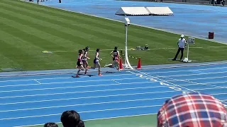 2024/5/11 都総体 女子 1500m 予選 1組