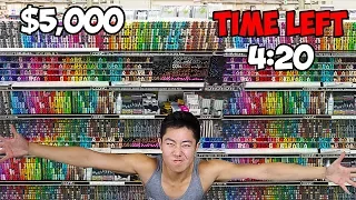 Spending $5,000 On Art Supplies - Challenge