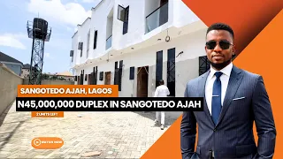 Lagos Nigeria: Inside N45M ($40k) 2 Bedroom Duplex In Sangotedo Ajah Lekki Lagos