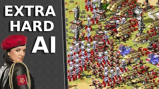 Red Alert 2 - Extra Hard AI - Russia vs 7 Yuris