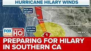 Tremendous Amount Of Moisture With Hilary Will Be Biggest Problem For Southern CA, Southwest