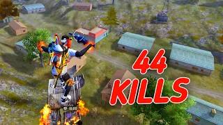 BADEST GRANDMASTER SQUAD || 44 KILLS 🔥 || WIPED OUT ENTIRE GRANDMASTER PRO LOBBY 🤯 !!!