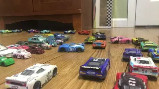 Cars 3 next-gen crash layout (alternate camera coverage) stop motion recreation
