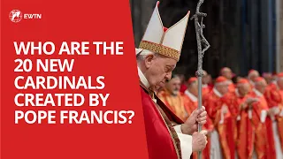 Who are the 20 new cardinals created by Pope Francis at August 2022 Consistory?