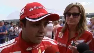 Interview with Felipe Massa after the qualifying, Japanese GP 2012