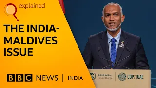 The India-Maldives row explained | BBC News India