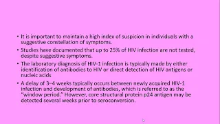 Lecture-127: Human Immunodeficiency Virus (HIV) and Skin. Rook's chapter 31.