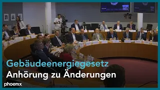 Anhörung zur Änderung des Gebäudeenergiegesetzes am 03.07.23